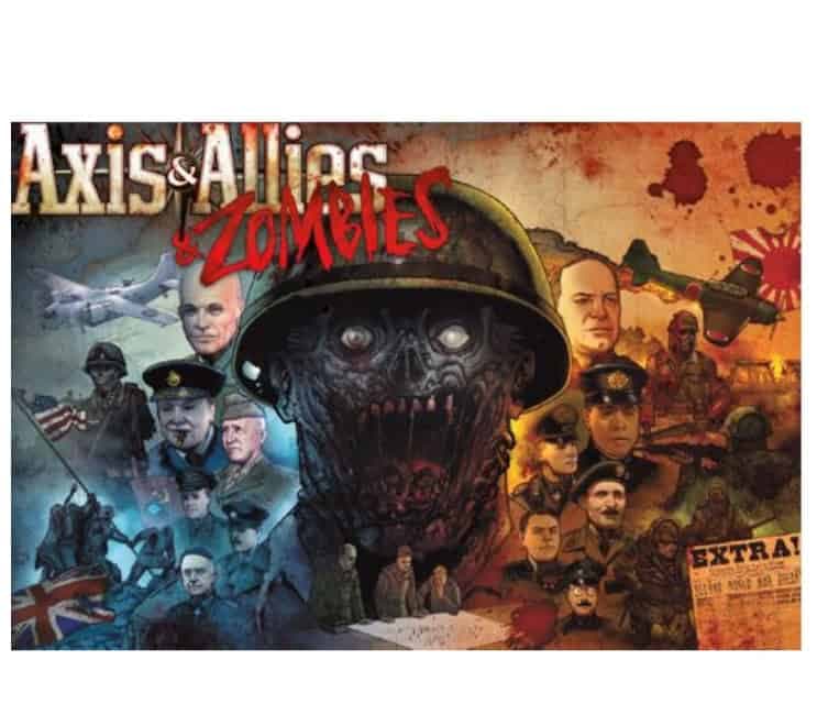 Axis & Allies & Zombies box art