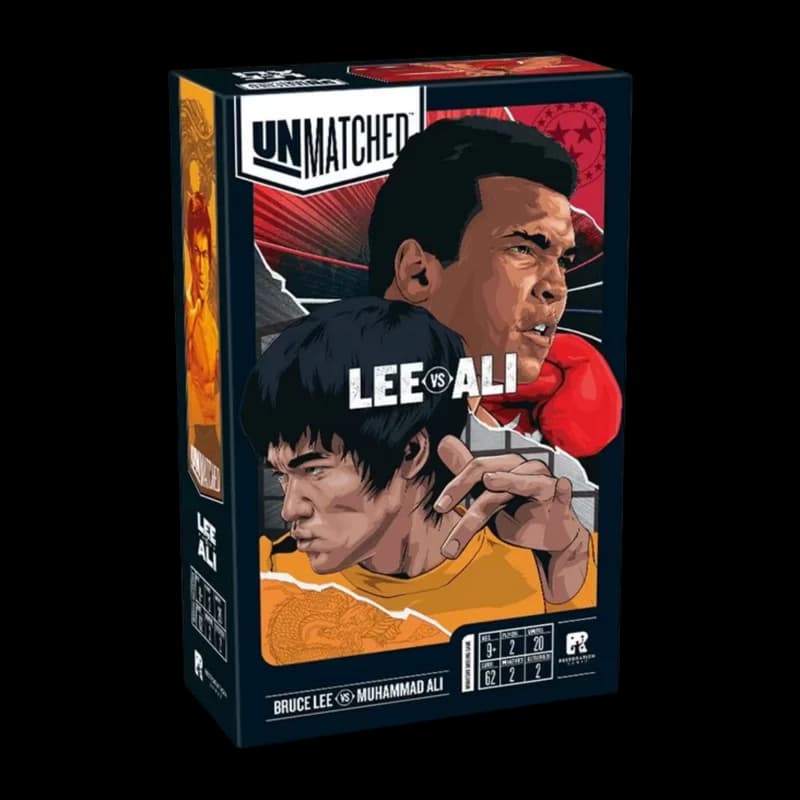 Unmatched: Bruce Lee vs Muhammad Ali box art