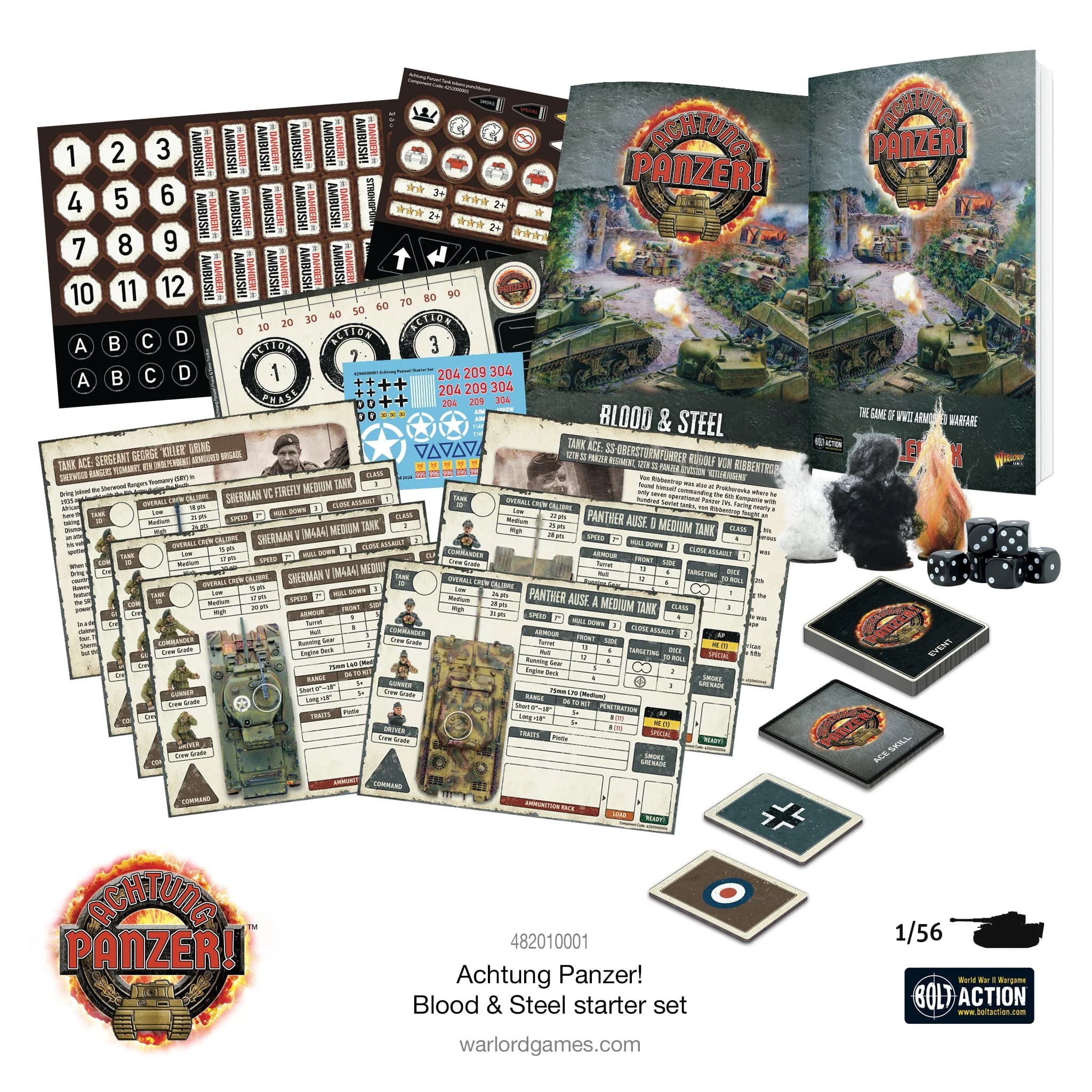 Achtung Panzer! Blood & Steel Starter Set box art